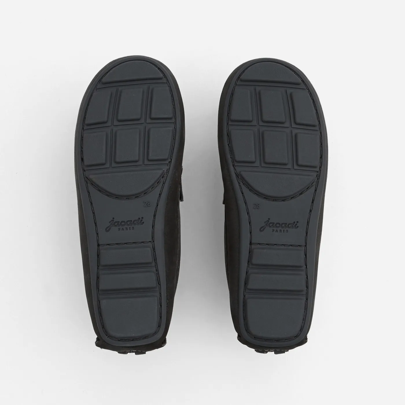 Jacadi Mocassins enfant garçon en nubuck - gris anthracite GRIS ANTHRACITE JACADI Outlet