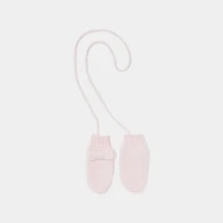 Jacadi Moufles bébé fille en tricot - rose poudre ROSE POUDRE JACADI New