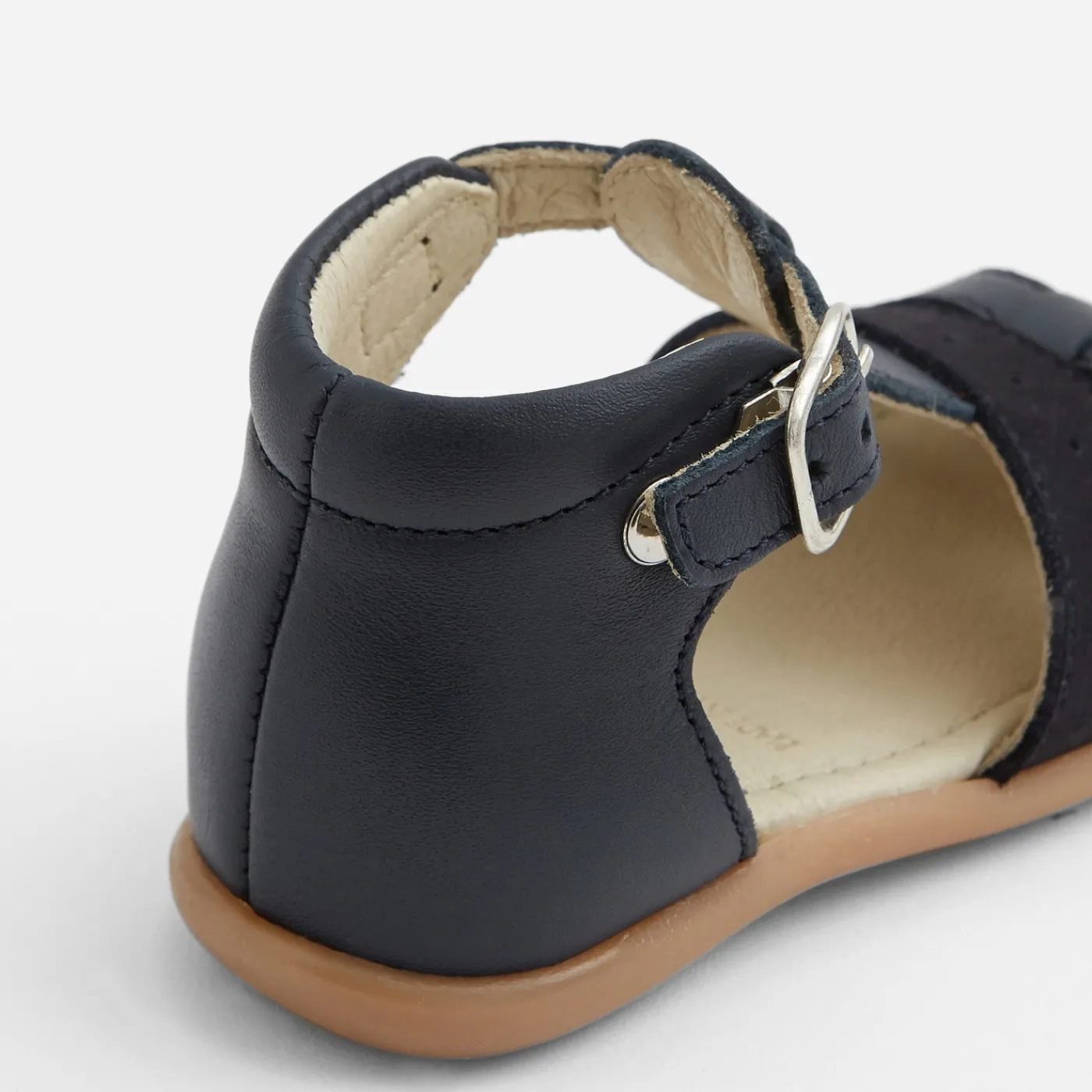 Jacadi Nu-pieds premiers pas bébé garçon - marine MARINE JACADI Clearance