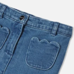 Jacadi Pantalon bébé fille en jean léger - DENIM CLAIR Outlet