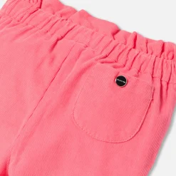 Jacadi Pantalon bébé fille en velours - CORAIL Clearance