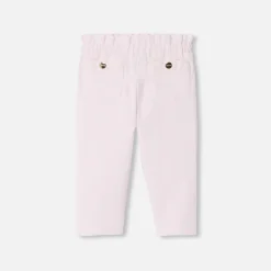 Jacadi Pantalon bébé fille en velours - rose poudre ROSE POUDRE JACADI New