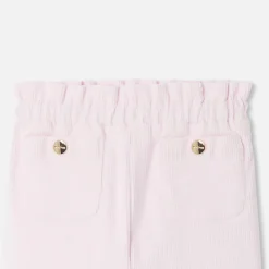 Jacadi Pantalon bébé fille en velours - rose poudre ROSE POUDRE JACADI New
