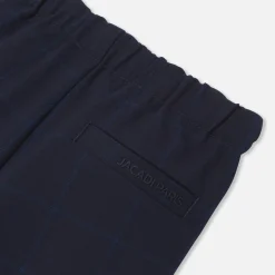 Jacadi Pantalon bébé garçon à carreaux - MARINE/BLEU Outlet