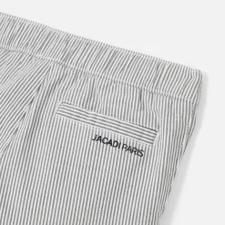 Jacadi Pantalon bébé garçon à rayures - BLANC/GRIS Clearance