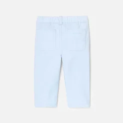 Jacadi Pantalon bébé garçon en twill - BLEU PALE Outlet