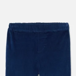 Jacadi Pantalon bébé garçon en velours - BLEU MARNE