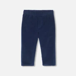 Jacadi Pantalon bébé garçon en velours - BLEU MARNE Hot