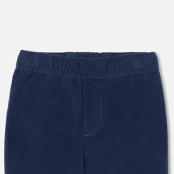 Jacadi Pantalon bébé garçon en velours - BLEU MARNE Hot