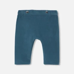 Jacadi Pantalon bébé garçon en velours - PETROLE Hot