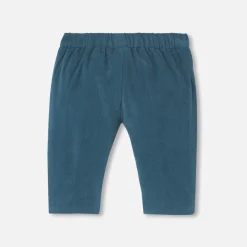Jacadi Pantalon bébé garçon en velours - PETROLE Hot