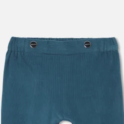 Jacadi Pantalon bébé garçon en velours - PETROLE Hot