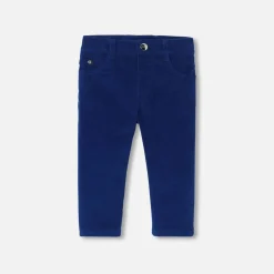 Jacadi Pantalon bébé garçon en velours côtelé - BLEU FONCE Discount