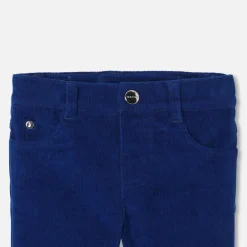 Jacadi Pantalon bébé garçon en velours côtelé - BLEU FONCE Discount