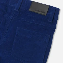 Jacadi Pantalon bébé garçon en velours côtelé - BLEU FONCE Discount