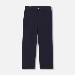 Jacadi Pantalon en twill enfant garçon - ACIER Discount