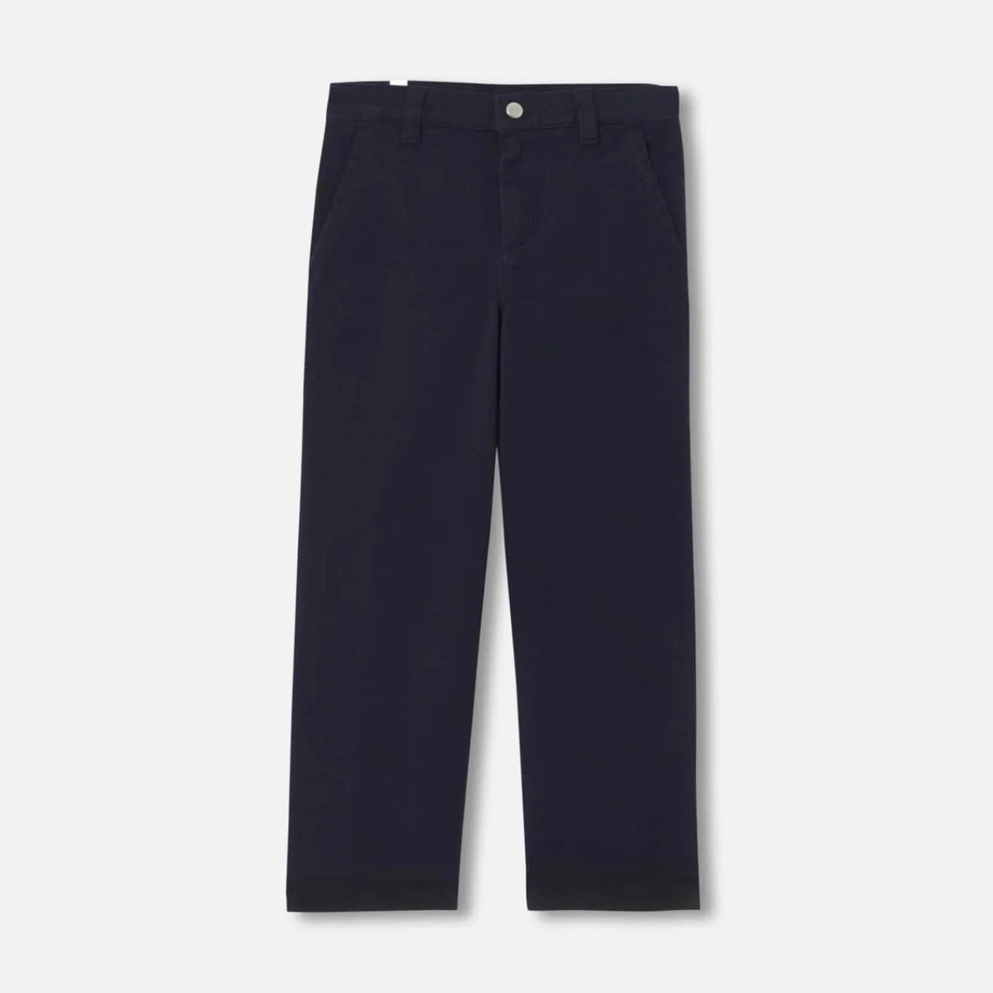 Jacadi Pantalon en twill enfant garçon - ACIER Discount