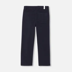 Jacadi Pantalon en twill enfant garçon - ACIER Discount