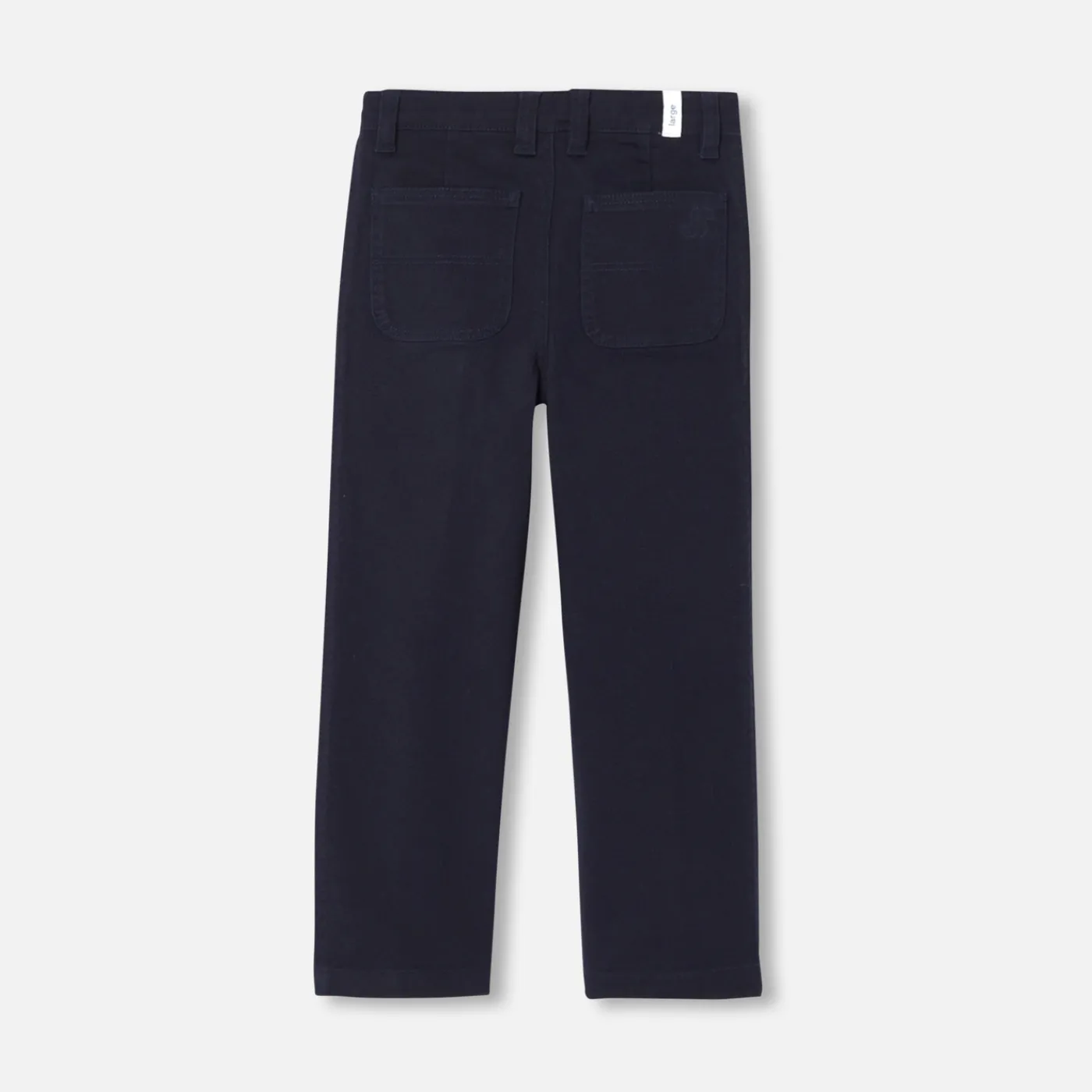 Jacadi Pantalon en twill enfant garçon - ACIER Discount