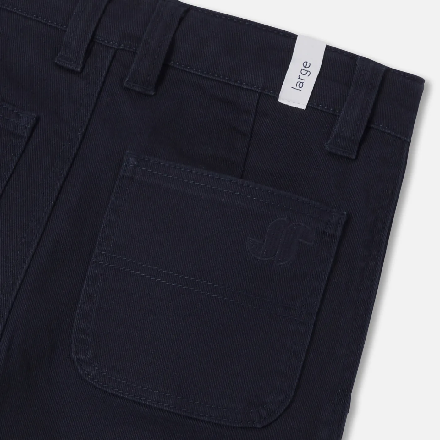 Jacadi Pantalon en twill enfant garçon - ACIER Discount