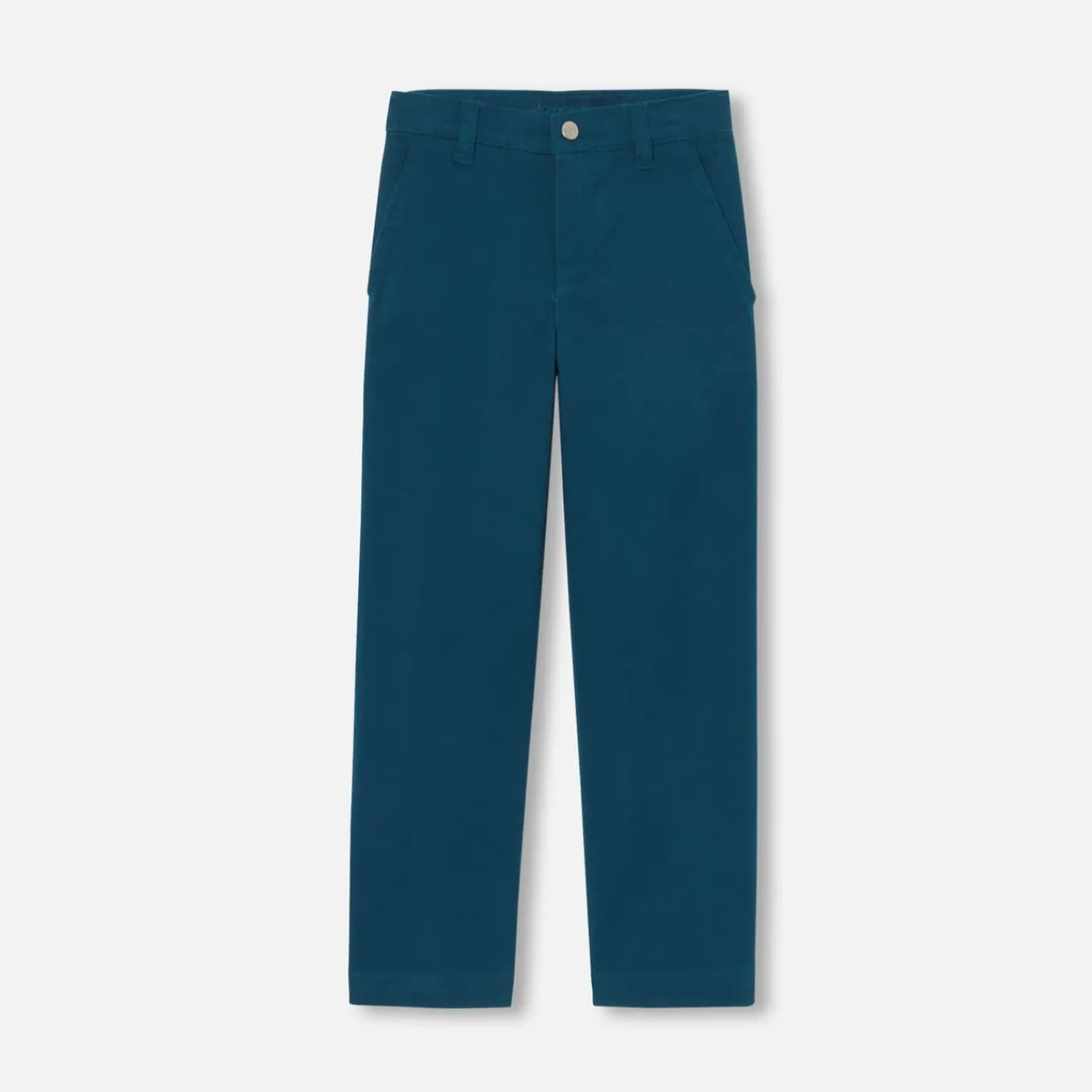 Jacadi Pantalon en twill enfant garçon - PETROLE New