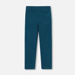 Jacadi Pantalon en twill enfant garçon - PETROLE New