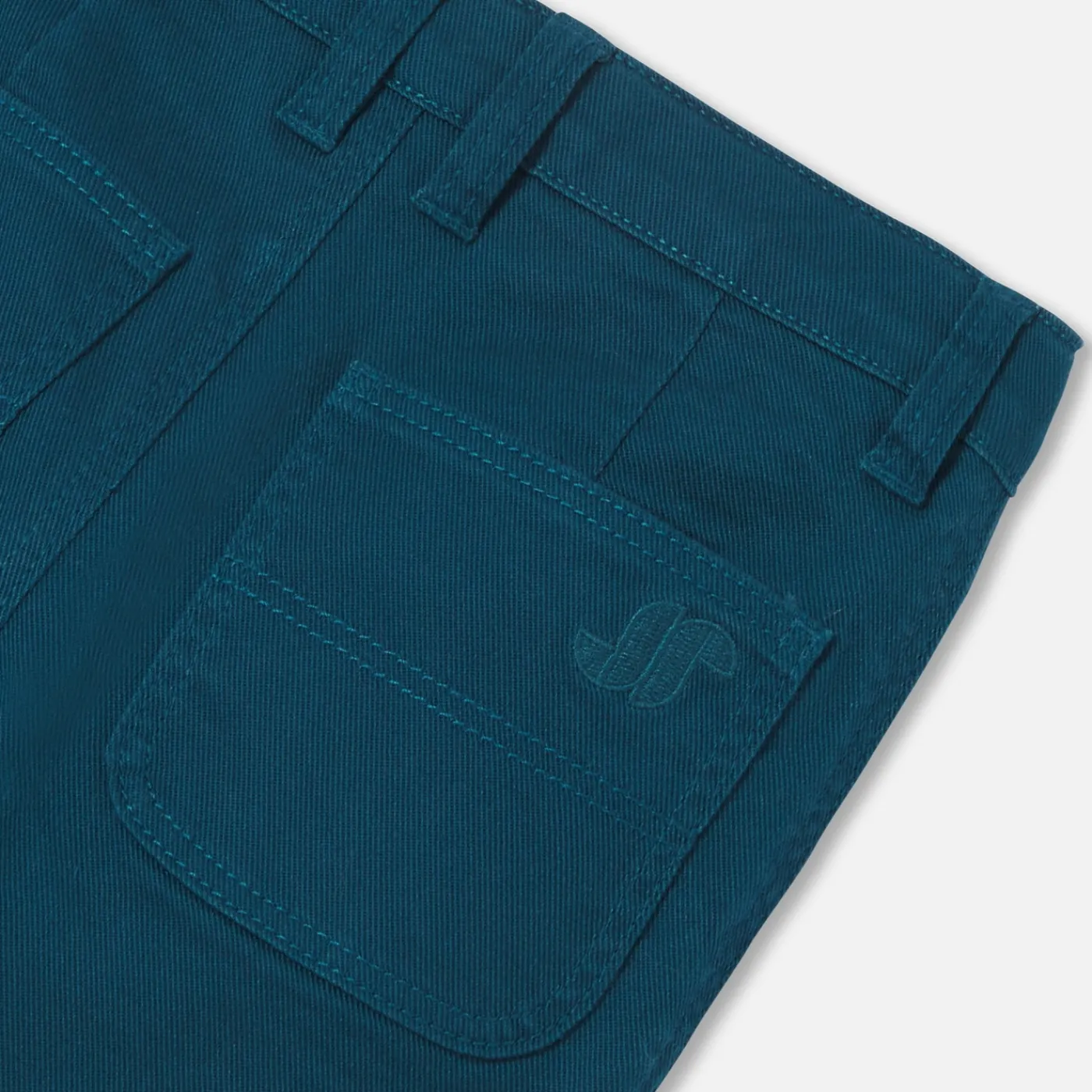 Jacadi Pantalon en twill enfant garçon - PETROLE New