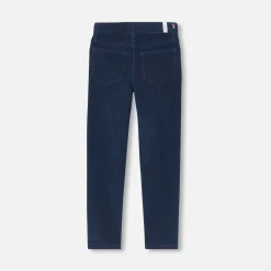 Jacadi Pantalon en velours enfant garçon - BLEU MARNE Clearance