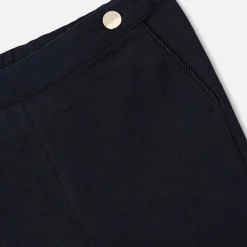 Jacadi Pantalon enfant fille en maille Milano - marine MARINE JACADI Best