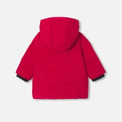 Jacadi Parka bébé garçon en nylon - ROUGE BRIQUE
