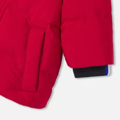 Jacadi Parka bébé garçon en nylon - ROUGE BRIQUE