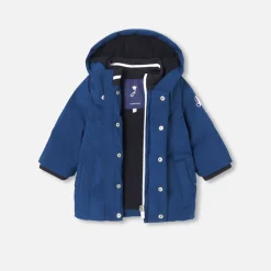 Jacadi Parka bébé garçon en nylon - BLEU MARNE New
