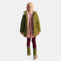 Jacadi Parka enfant fille doublée en sherpa - KAKI Sale