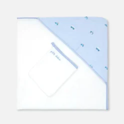 Jacadi Parure de bain - BLANC/BLEU Outlet