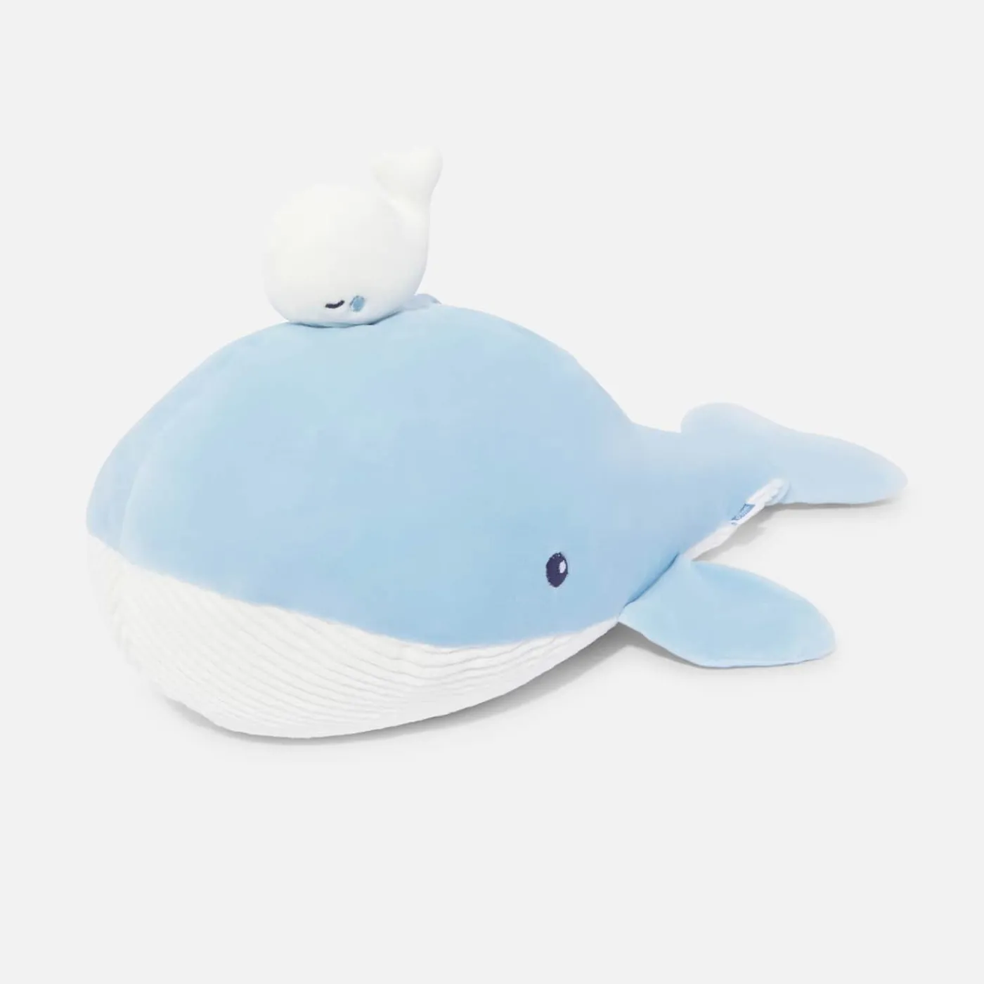 Jacadi Peluche d'activités baleine - BLANC/BLEU Clearance