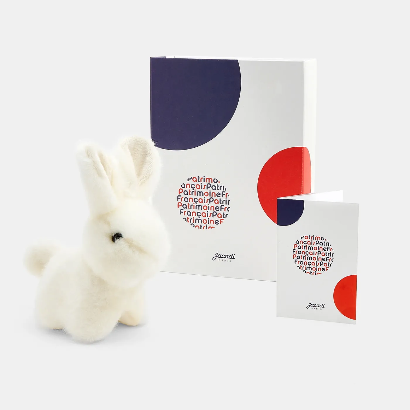 Jacadi Peluche Lapin Patrimoine Français - blanc BLANC JACADI Discount