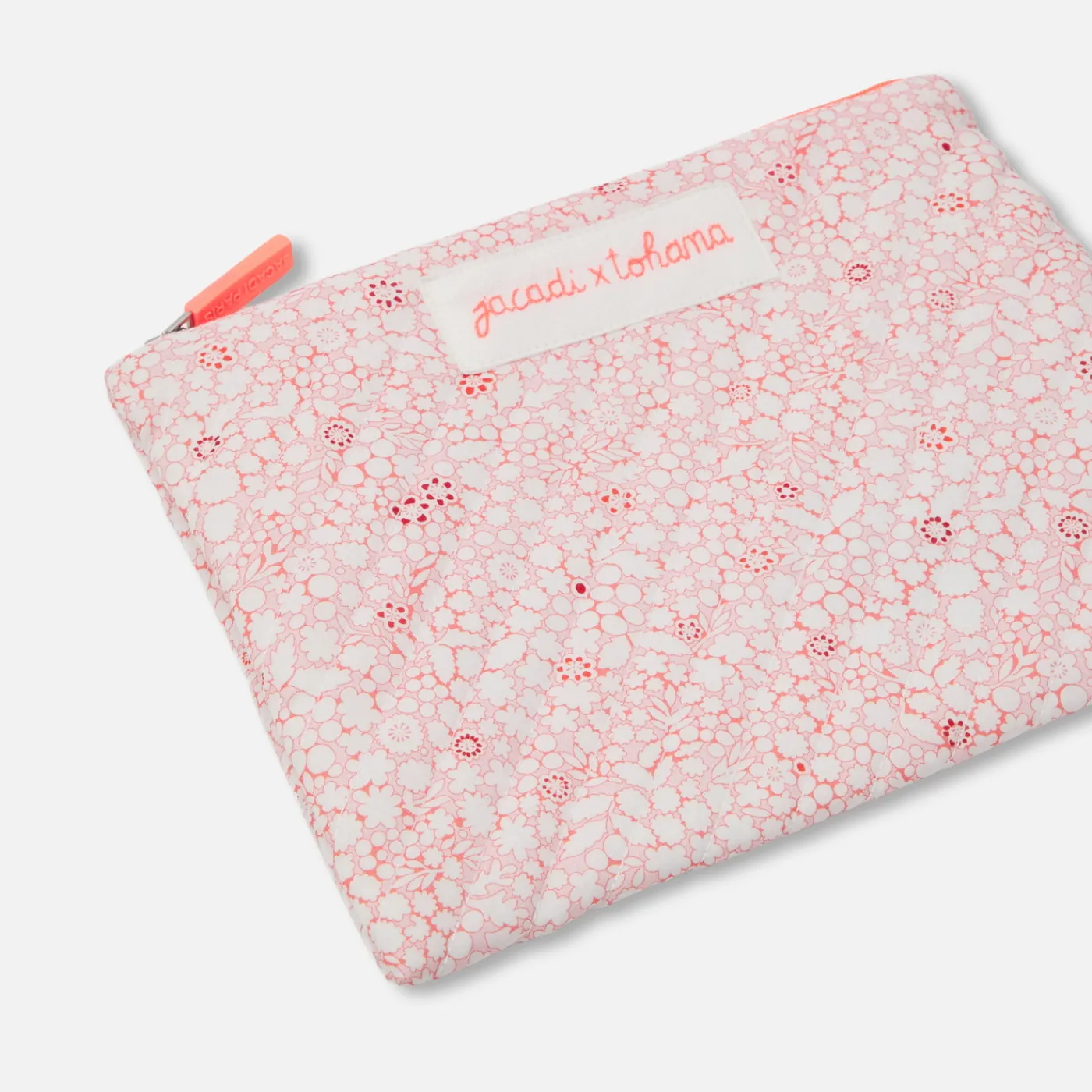 Jacadi Petite pochette en tissu Liberty - x Tohana - ROSE/BLANC Best