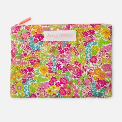 Jacadi Pochette en tissu Liberty - x Tohana - BLANC/CORAIL New
