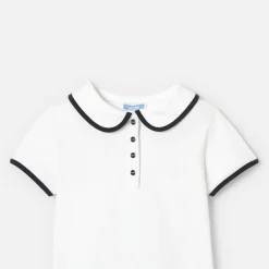 Jacadi Polo enfant fille - blanc BLANC JACADI Hot