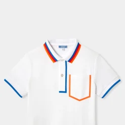 Jacadi Polo enfant garçon en piqué de coton - blanc BLANC JACADI Best