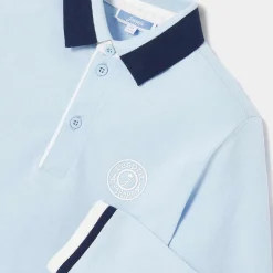Jacadi Polo esprit rugby enfant garçon - bleu clair BLEU CLAIR JACADI Outlet