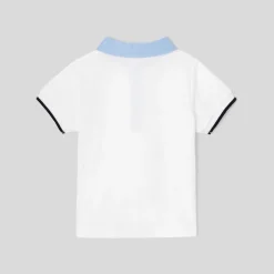 Jacadi Polo manches courtes bébé garçon - blanc BLANC JACADI Clearance