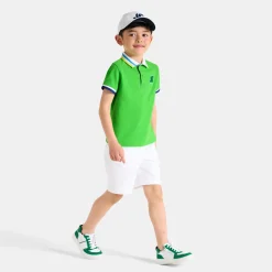 Jacadi Polo manches courtes enfant garçon - VERT TREFLE New