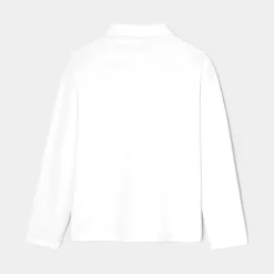 Jacadi Polo manches longues enfant - blanc BLANC JACADI Sale