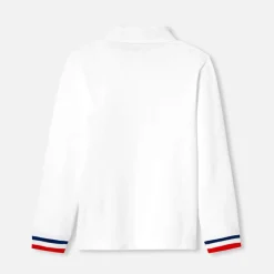 Jacadi Polo manches longues enfant garçon - blanc BLANC JACADI