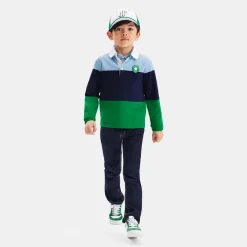 Jacadi Polo manches longues enfant - lore VERT/MULTICO Best