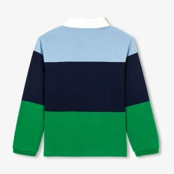 Jacadi Polo manches longues enfant - lore VERT/MULTICO Best
