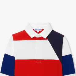 Jacadi Polo manches longues enfant garçon - lore BLANC/MULTICO Best