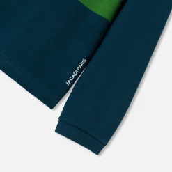 Jacadi Polo manches longues enfant garçon - ENCRE New