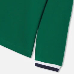 Jacadi Polo manches longues enfant garçon - VERT FONCE Sale